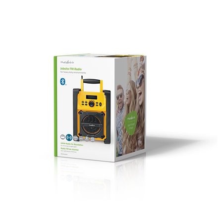 Rádio prenosné Nedis RDFM3100YW žlté
