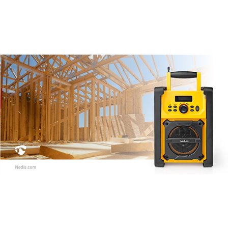 Rádio prenosné Nedis RDFM3100YW žlté