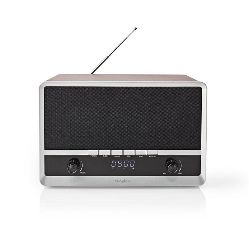 Rádio prenosné NEDIS RDFM5200BN retro