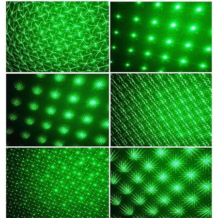 Svietidlo LASER GREEN PO-8090 1x18650