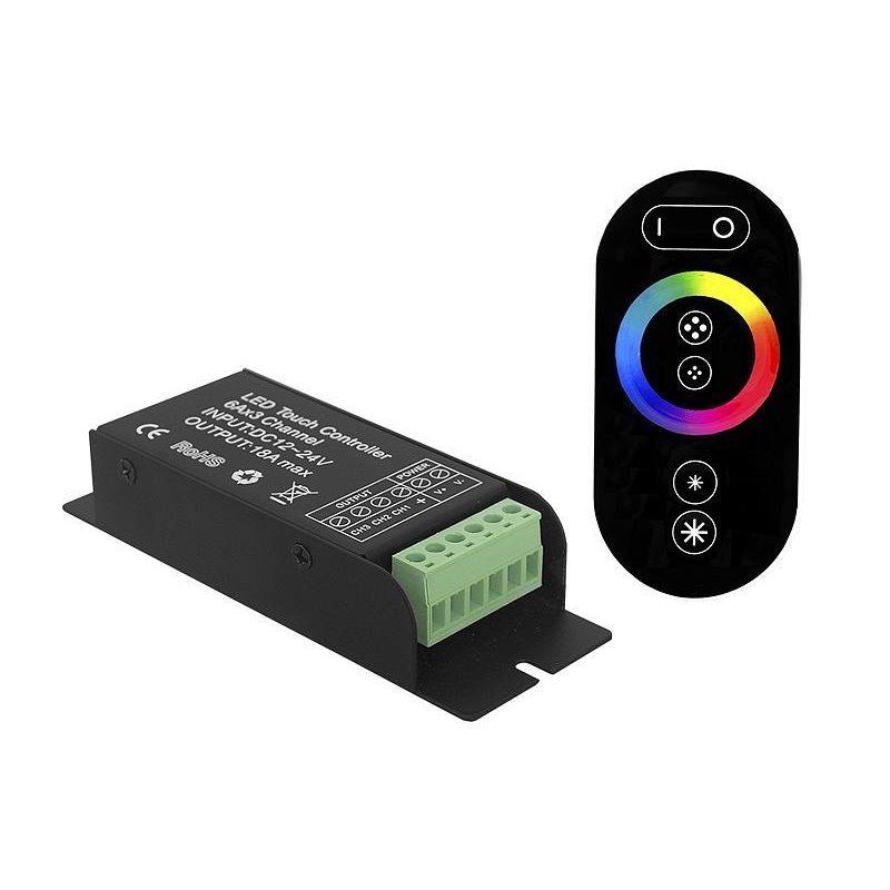 Controler RGB pre LED pás rádiový 12V 216W LXTRF77