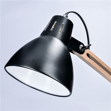 Lampa stolová čierna Falun SOLIGHT WO57-B