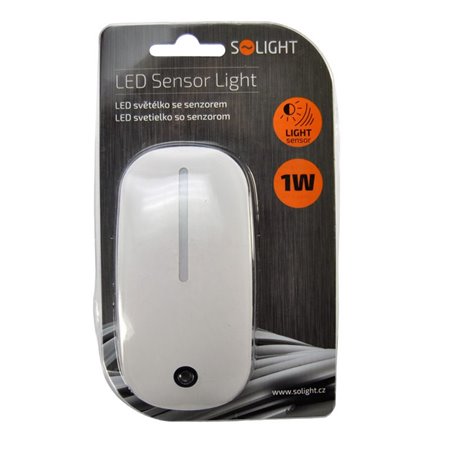 Svietidlo nočné LED WL901 súmrakový senzor