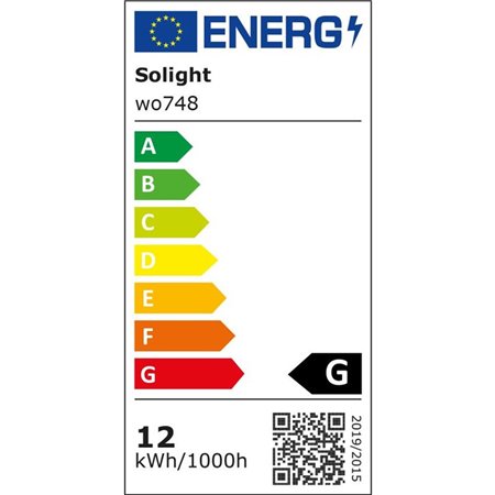 Svietidlo LED nad zrkadlo 12W 4000K IP44 WO748