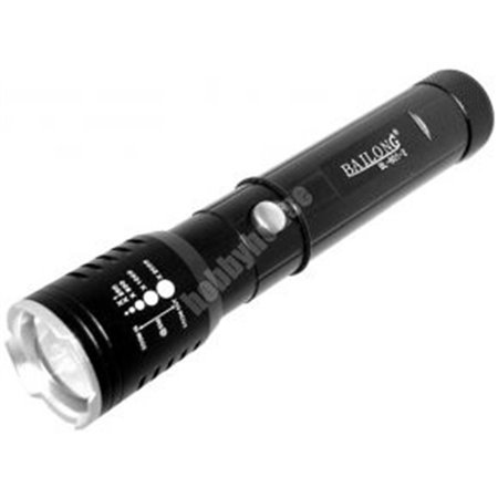 Svietidlo LED ACCU 5W+UV 300lm BAILONG BL-801-2
