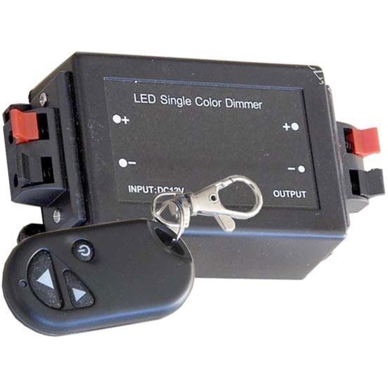 Stmievač pre LED pásy rádiový DM1-R 12V-24V/8A 96W