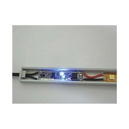 Stmievač pre LED pásy dotykový do lišty 10mm doby 25-50-75-100-OFF
