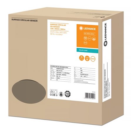 Svietidlo OSRAM SURFACE CIRCULAR 250 13W/4000K IP44