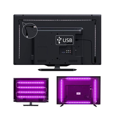 Pás LED sada pre TV na USB 4x50cm RGB WIFI SMART SOLIGHT WM58