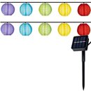 Reťaz svietiaca LED WW 10ks 3m 2V IP44 ML15675 SOLÁRNA