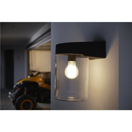 Svietidlo LEDVANCE ENDURA CLASSIC BOLD E27 BK nástenné