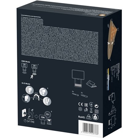 Reflektor LED 15W+PIR 4000K ENDURA PRO FLOOD SENSOR 15W 840 IP55 WT