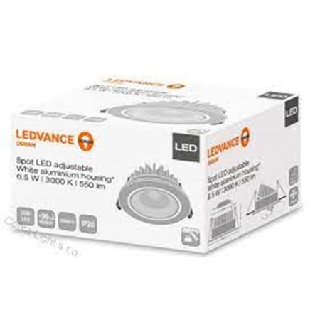 Svietidlo LEDVANCE LED SPOT ADJUST 6,5W/3000K IP20 podhľadové biele (CT-2115)