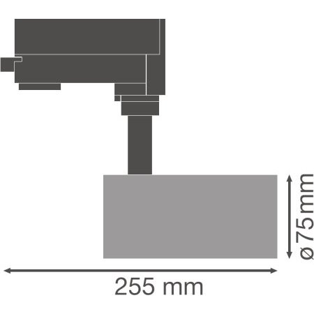 Svietidlo LEDVANCE TRACK SPD75 25W/4000K 90RA WT do lišty