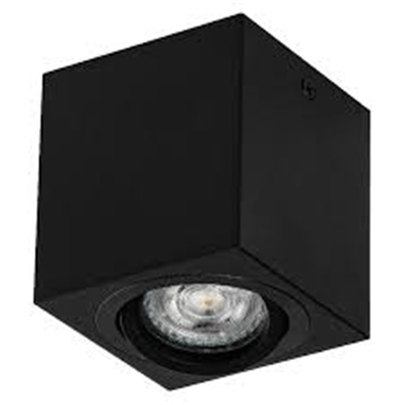 Svietidlo LEDVANCE SPOT SURFACE SQUARE GU10 BLACK nástenné