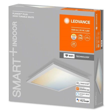 Svietidlo LEDVANCE SMART WIFI PLANON PLUS 30x30 20W TW