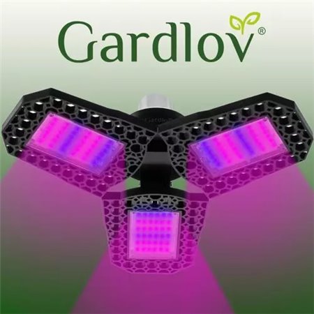 Žiarovka LED pre rast rastlín GARDLOV E27 8W 108LED