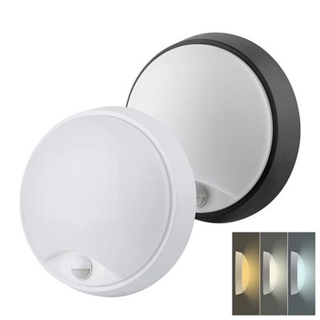 Stropnica LED IP54 18w 3-6000K CCT okrúhle so senzorom SOLIGHT WO780