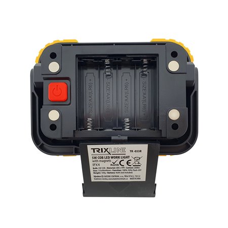 Reflektor LED 5W 6500K TRIXLINE TR-033R 200lm (4xAA)