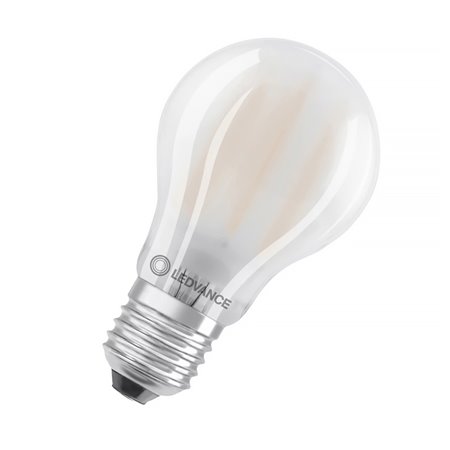 Žiarovka LEDVANCE LED CLA75 E27 7,5W/827 FILAMENT GLFR matná PERFOR-MANCE CLASS