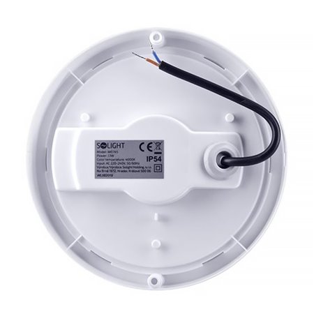 Stropnica LED IP54 20w 4000K okrúhla SOLIGHT WO750