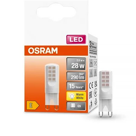 Žiarovka OSRAM LED PIN28 G9 2,6W/827