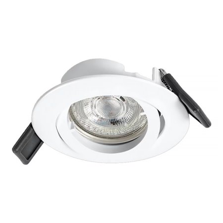 Svietidlo LEDVANCE LED SPOT ADJ GU10 4,3W/2700K IP20 podhľadové biele Spotlight Recess Set