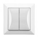 Vypínač lustrový č.5 WP-2Op biely