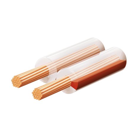 Reprokábel 2x0,5mm KL0,5T transparentný celomeď