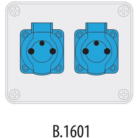 Rozvodnica R-BOX 150 2x250V B.1601
