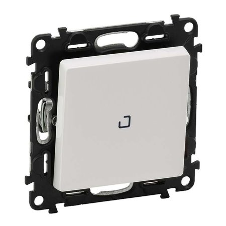 Vypínač č.6 VALENA LIFE biely 752126 s orientačným osvetlením