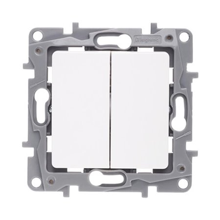 Vypínač č.5 NILOE biely 764506