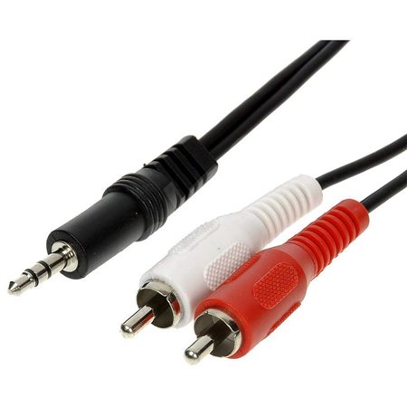 Kábel 2RCA-JACK 3,5st 5m EN38B