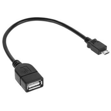 Kábel OTG zásuvka USBA-USBB micro 10cm SSC5320E