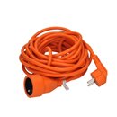 Predlžovací kábel 10m/1z 3x1mm SOLIGHT PS16O orang