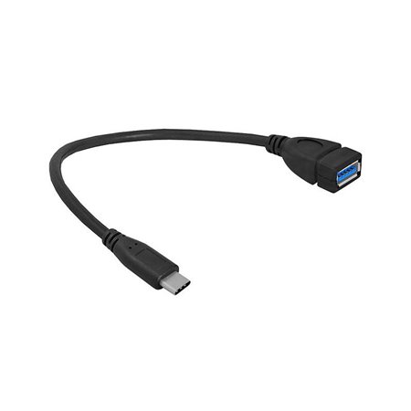 Kábel OTG zásuvka USBA-USBC 20cm SSC5520