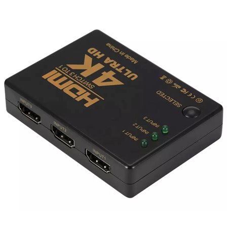 Zlučovač HDMI 3/1 s diaľkový ovládačom HD28D