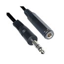 Kábel JACK 6,3st-JACK 6,3st predlžovací 5m EN63