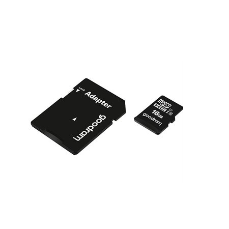 Karta Micro SD+adaptér 16GB class10 GOODRAM M1AA