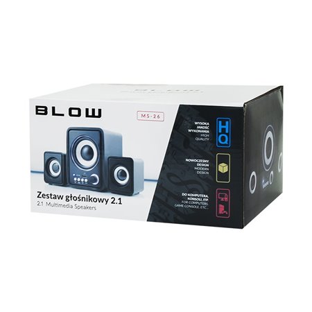 Reproduktory k PC so subwooferom BLOW MS-26
