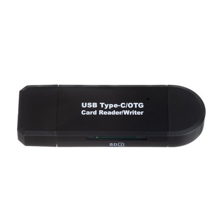 Čítačka kariet v USBC+USBA+USBA MICRO YC-320