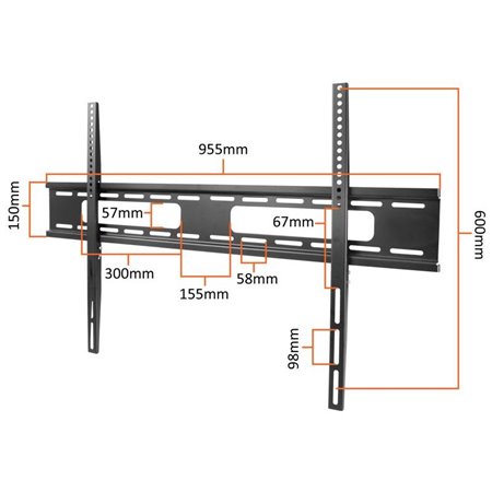 Držiak TV LTC LXLCD97 42-100 fixný