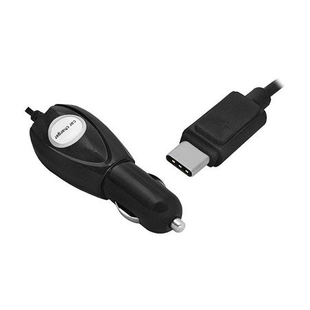 Autoadaptér USB 12V/5V 2A USBC+kábel LXG263