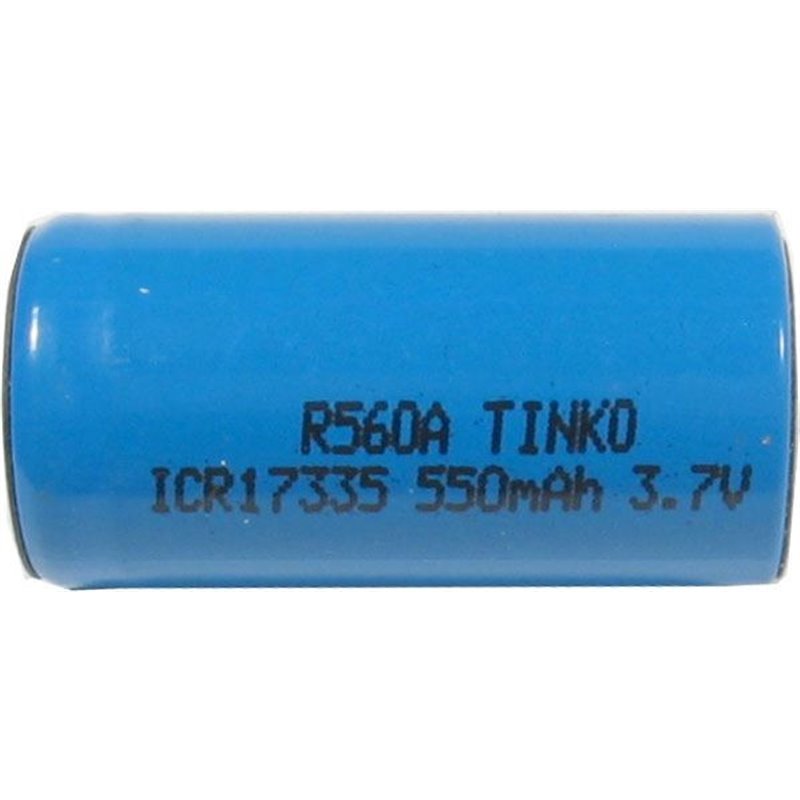 Batéria TINKO RCR123 3,7V 550mAh ICR17335 nabíjat.
