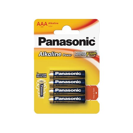 Batéria PANASONIC LR03/AAA alkalická 4blister