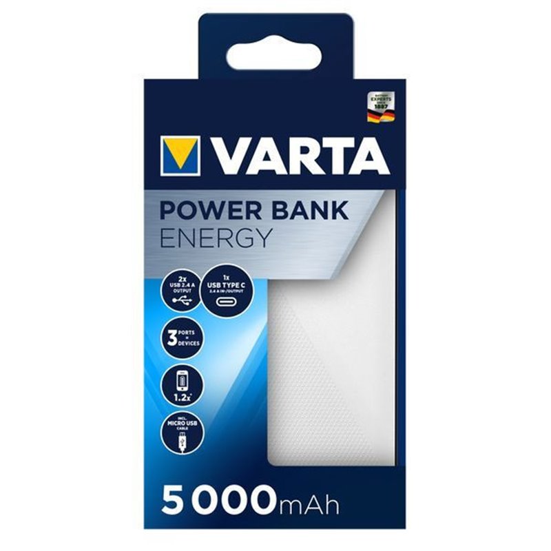 Batéria náhradná POWERBANK VARTA 57975 5000mAh