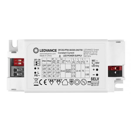 Zdroj ku LED panelom LEDVANCE DR DS-PFM -30/220-240/700 30W 25-42V (WM7)