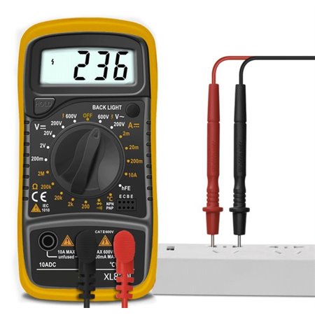 Multimeter digitálny XL830L YELLOW (MAS830)