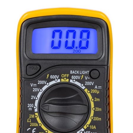 Multimeter digitálny XL830L YELLOW (MAS830)