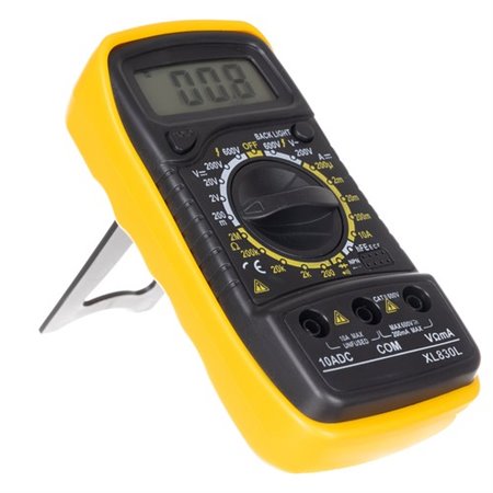 Multimeter digitálny XL830L YELLOW (MAS830)